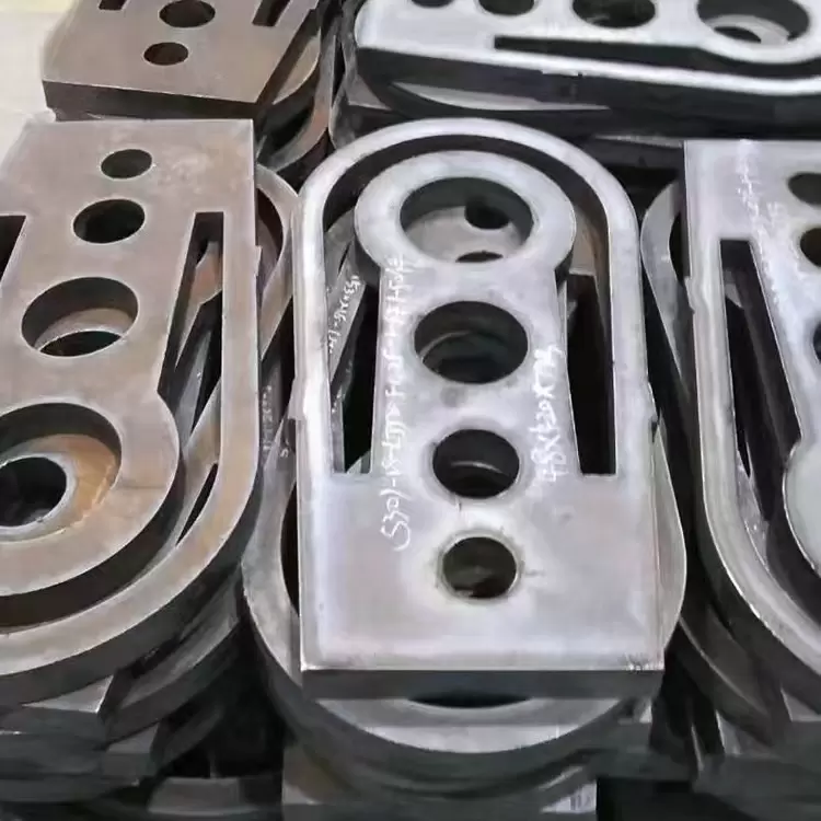 Special-shaped steel plate components
